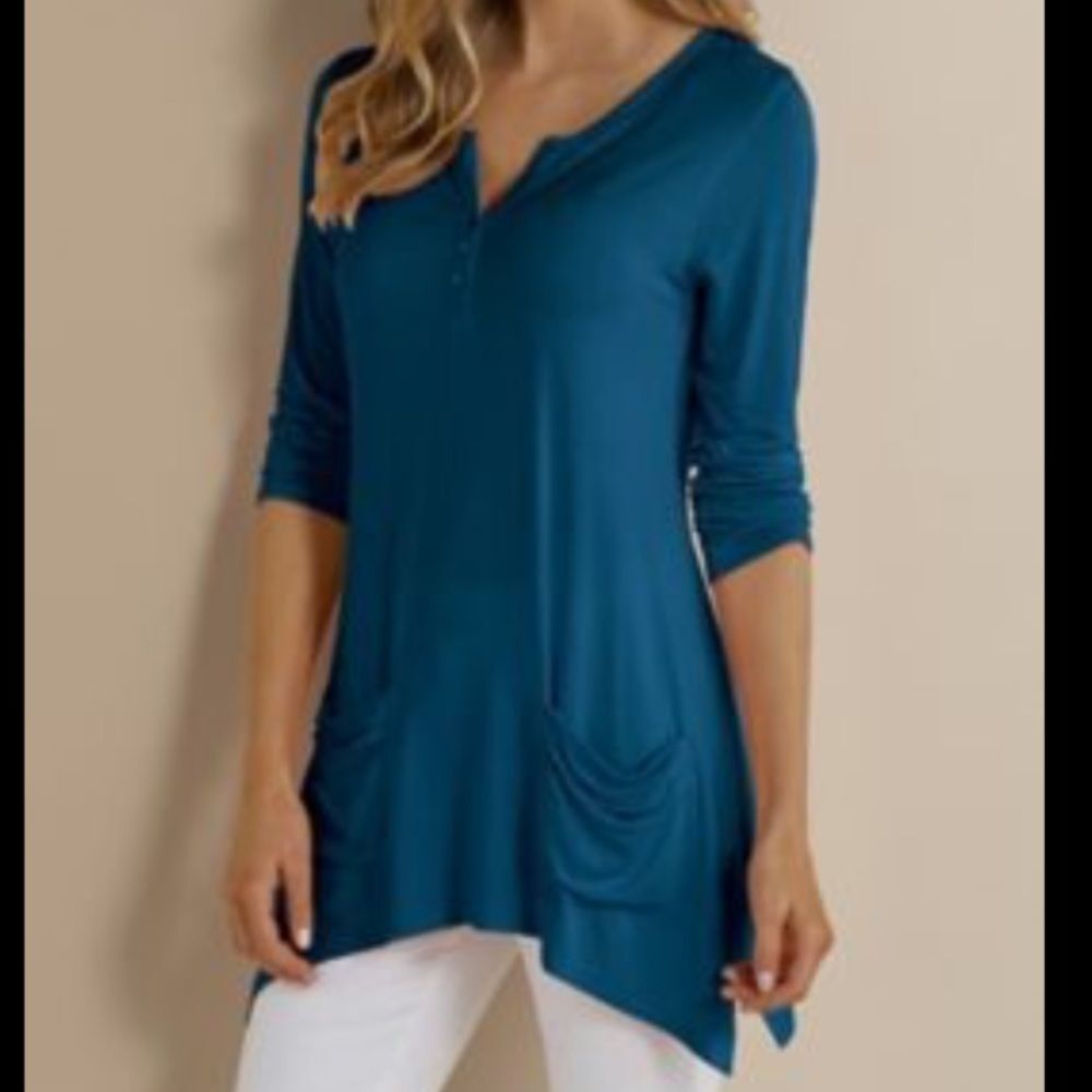 Soft Surroundings Freya Tunic Size Small‎ - Picture 5 of 5